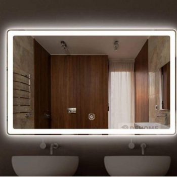 GƯƠNG LED PHUN CÁT CẢM ỨNG KHÔNG VIỀN L80B