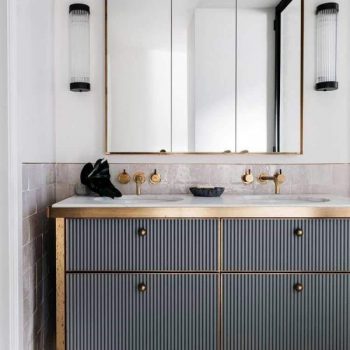 GƯƠNG VIỀN INOX MẠ VÀNG CN100