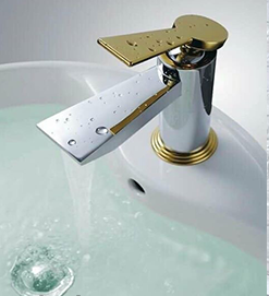 VÒI CHẬU LAVABO MẠ VÀNG V218