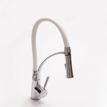 VÒI CHẬU RỬA BÁT SILICON TRẮNG VC04T