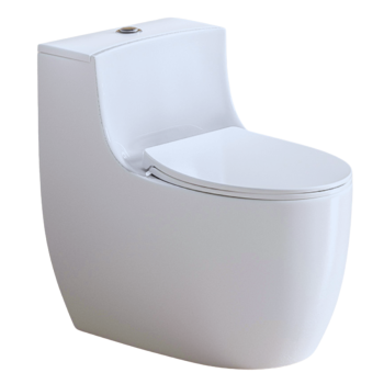 Bồn Cầu Liền Khối BKG-823 Dáng Trứng – Xả TurboFlush™ Xoáy Đẩy, Nắp Êm, Men Sứ Chống Bám Bẩn Cao Cấp