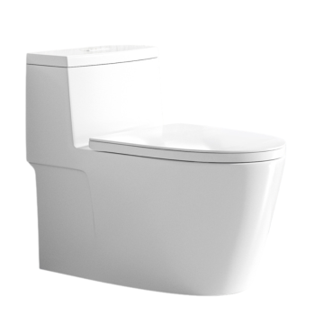 Bồn Cầu Liền Khối BKG-818 2 Nhấn Xả TurboFlush™ – Thiết Kế Vuông Bo Hiện Đại, Nắp Êm, Men Sứ Chống Bám Bẩn