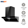 Máy Hút Mùi Kính Vát BIGKIT-02 330W – Lực Hút Cực Mạnh, Cảm Ứng Vẫy Tay, Khử Mùi Nhanh