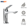 Vòi Lavabo Nóng Lạnh BK-VL02-CR Đồng Thau Mạ Chrome 2 Chế Độ Cao Cấp