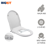 Nắp Bồn Cầu Thông Minh [BIGKIT] Nắp Rửa Cơ 2 Chế Độ Nhựa ABS Không Điện Tiện Lợi