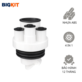 ĐẦU NỐI THOÁT NƯỚC 4IN1 BIGKIT – GIẢI PHÁP CHỐNG MÙI, CHỐNG TRÀO NGƯỢC HIỆU QUẢ